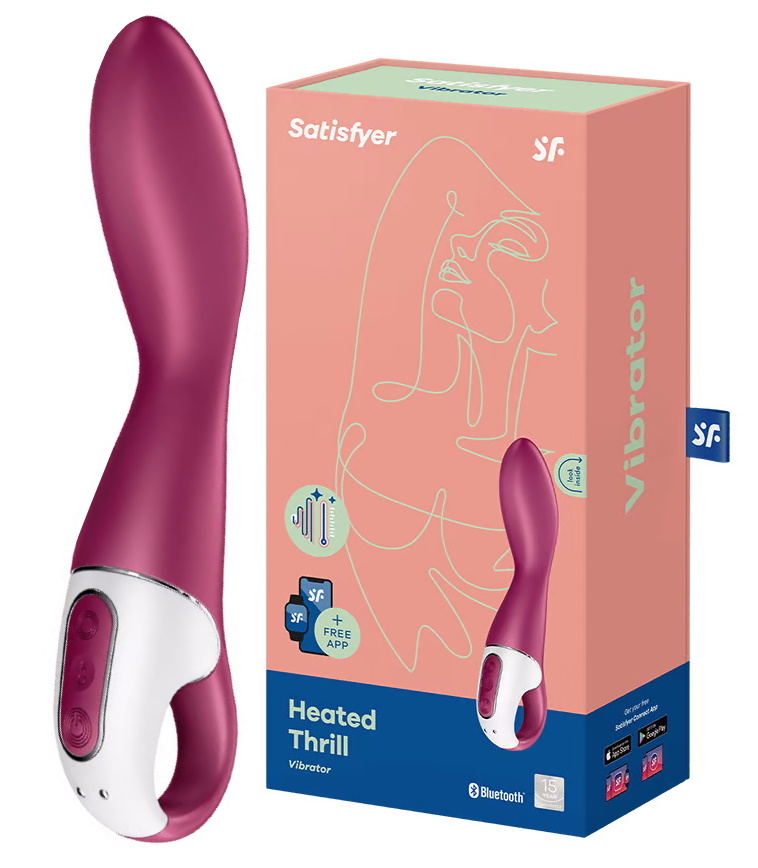 Смарт-вибратор для зоны G с подогревом Satisfyer Heated Thrill