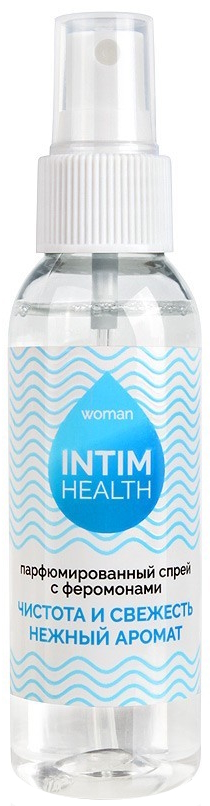 Парфюмированный спрей для тела и нижнего белья с феромонами Intim Health 95 мл