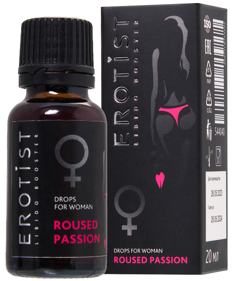 Возбуждающие капли для женщин Erotist Roused Passion 20 мл
