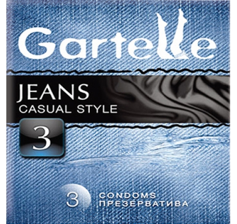 Презервативы Gartelle № 3 Jeans casual style