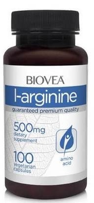 Бад для мужчин BioVea L-Arginine Нейтральный 100 капсул