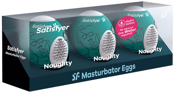 Набор яиц-мастурбаторов Satisfyer Masturbator Eggs Naughty 3 шт