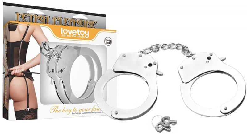 Наручники Fetish Pleasure Metal Hand Cuffs