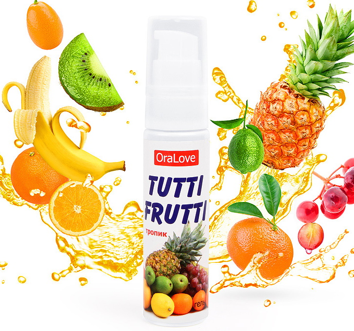 Оральный гель Tutti-Frutti тропик 30 гр