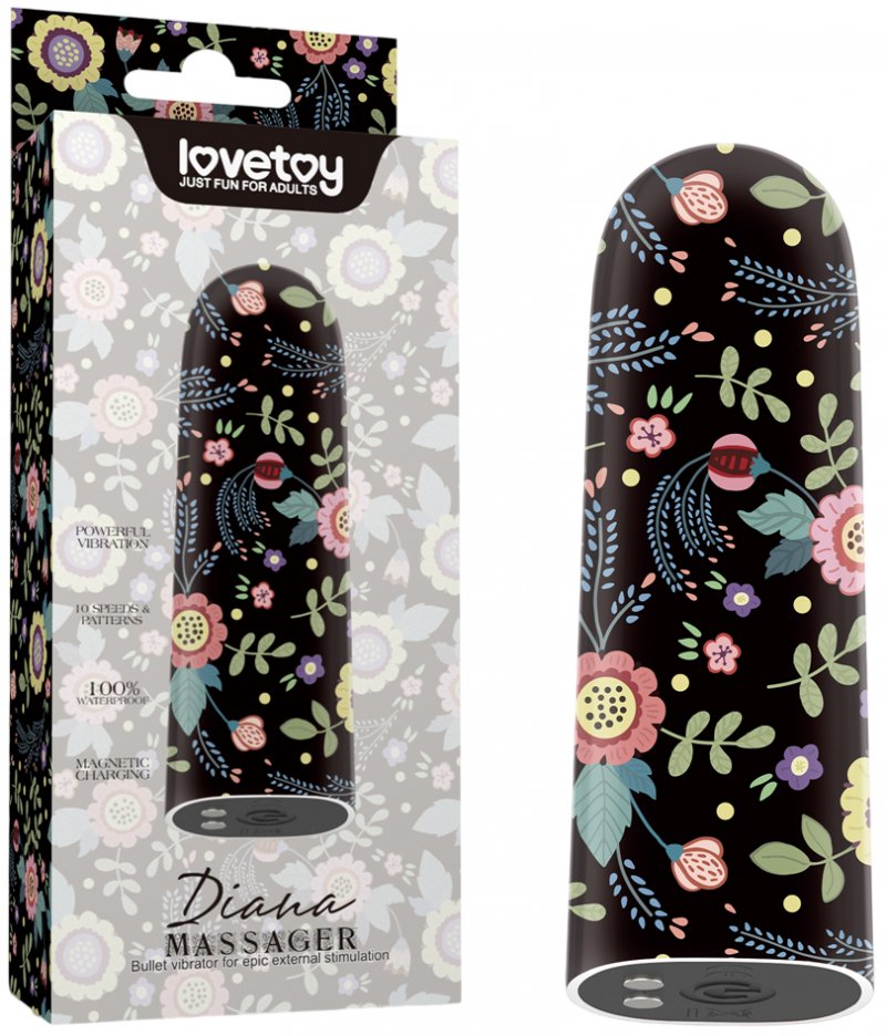 Универсальный мини-вибратор Diana Massager