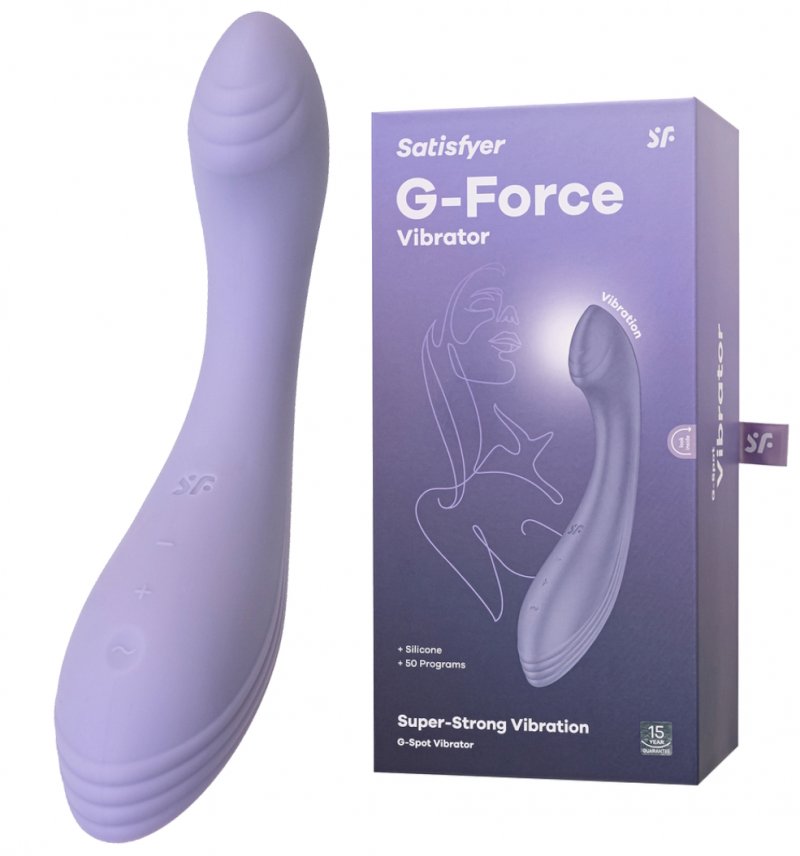 Сиреневый вибратор для точки G Satisfyer G-Force