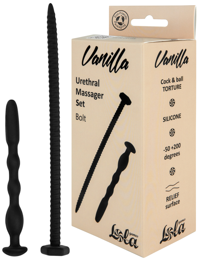 Набор силиконовых уретральных бужей Vanilla Bolt